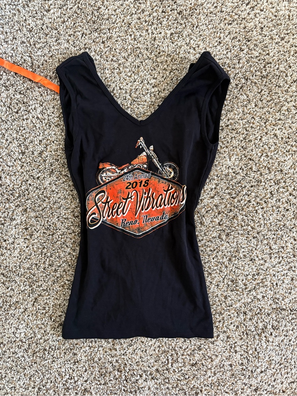 Women's Black Street Vibrations 2018 Graphic Tank Top